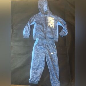 Nike Dri-FIT Blue 2T matching pant and jacket set